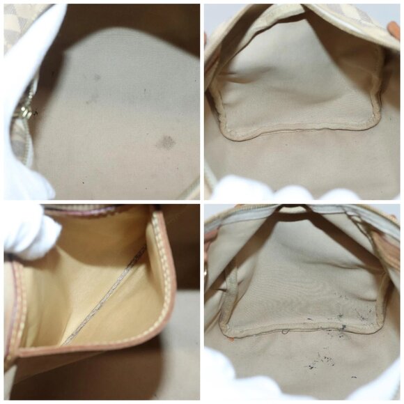 LOUIS VUITTON Damier Azur Speedy 30 Hand Bag N41533 LV Auth 135479 - Picture 15 of 16